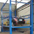 vertical four post car lift four post hydralic car lift hydralic car elevator for home with CE/ISO